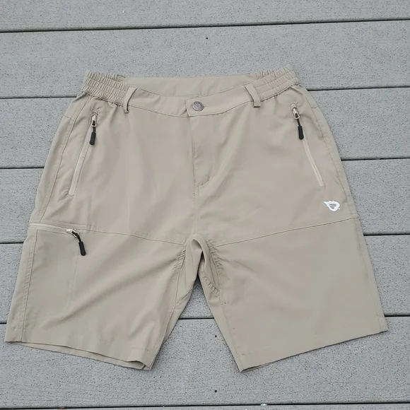 Baleaf Elastic Waist Cargo Shorts - Picture 1 of 8